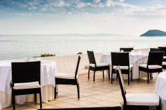 Cafe on the Adriatic Sea