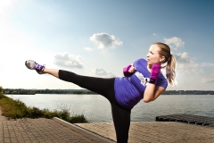 kickboxing portraits