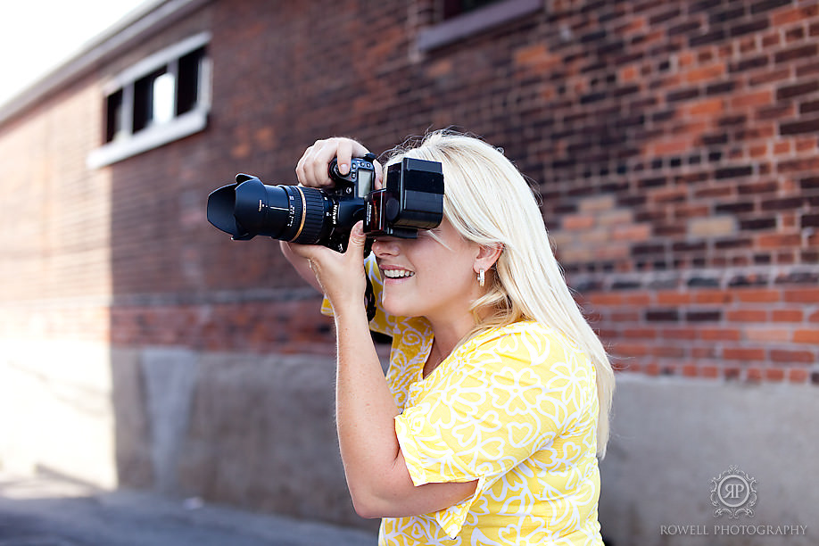 Ingrid at Barrie Ontario photography workshop