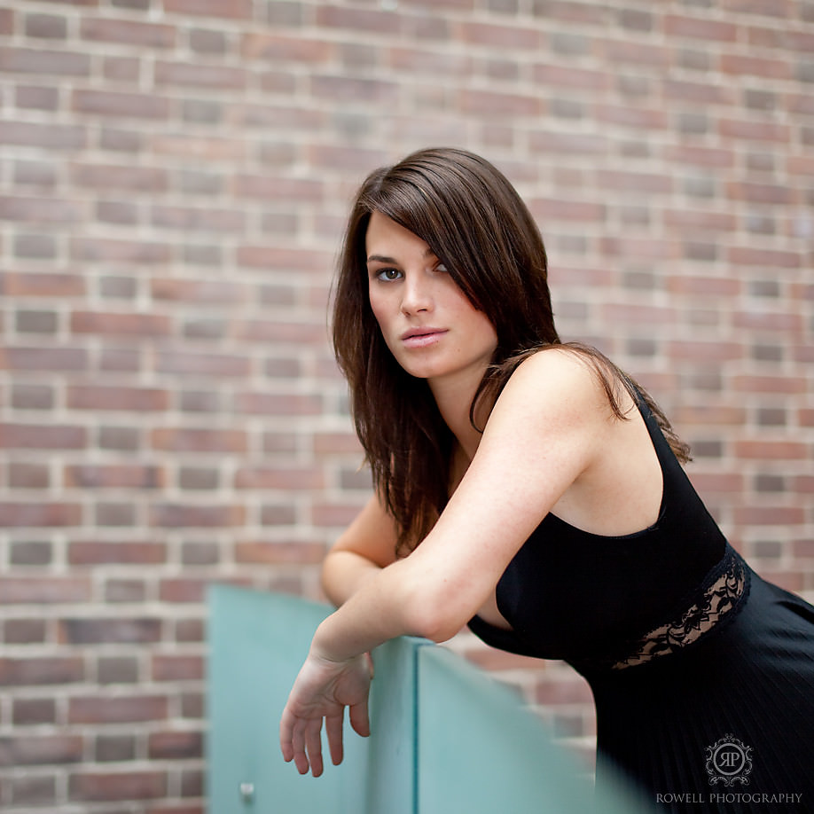 Barrie Ontario model Emily at one on one photography workshop