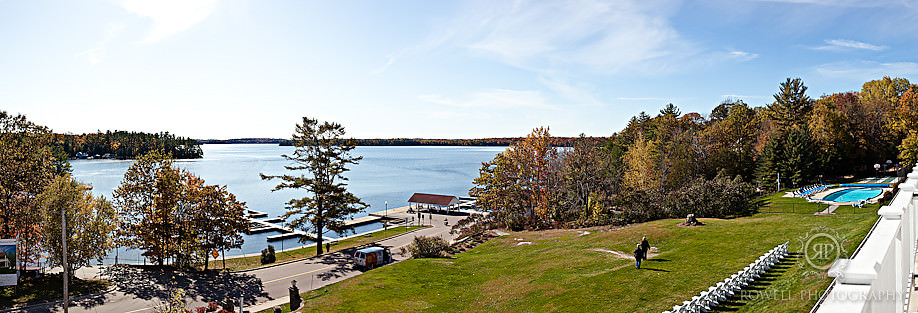 Panoramic photo of windermere ontario, windermere house