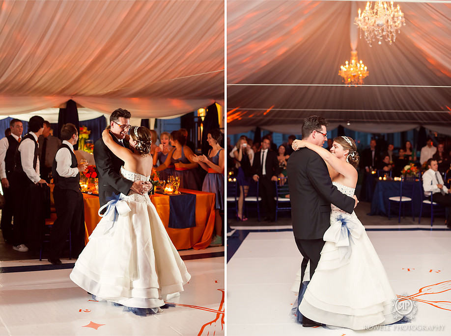 First Dance Muskoka wedding reception