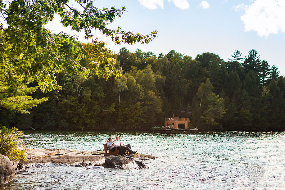 relaxing muskoka portraits