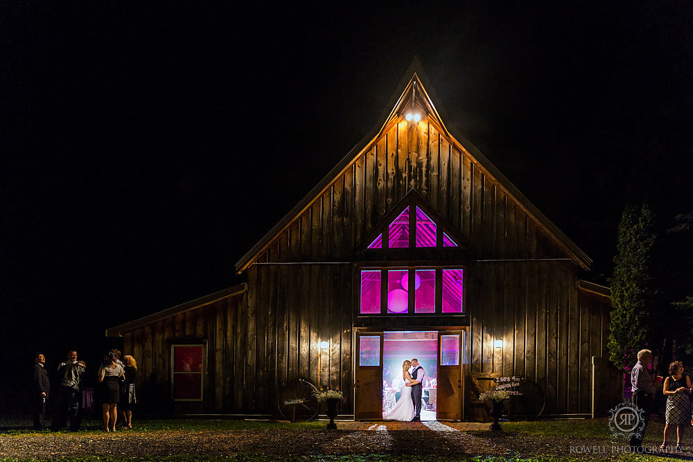 Prince Edward County photographer captures country wedding in a barn.