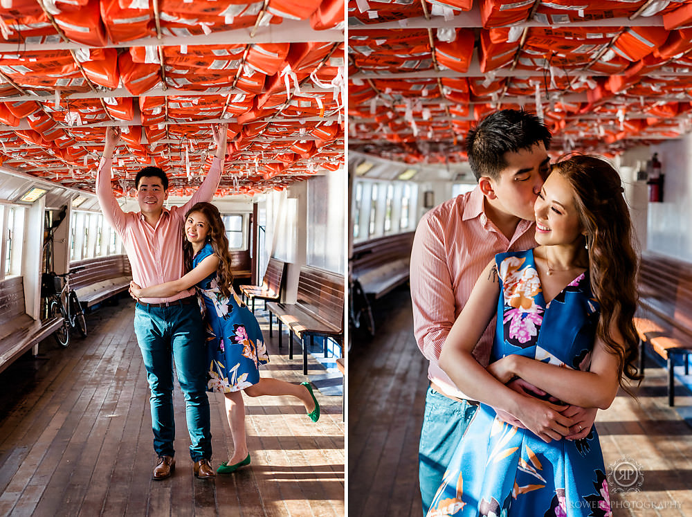 Toronto photographer captures cute Asian couples from Hong Kong Toronto pre-wedding portraits.