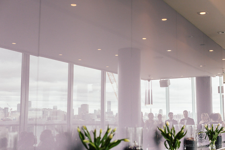 Rooftop ceremony at Toronto's Thompson Hotel