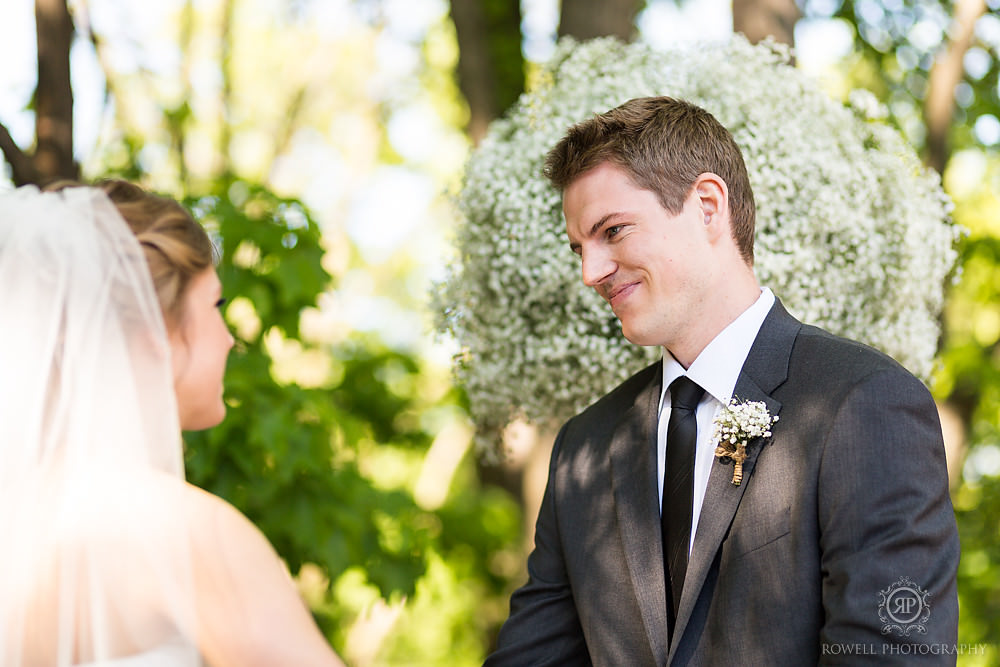 grooms reaction to seeing his bride come down the aisle