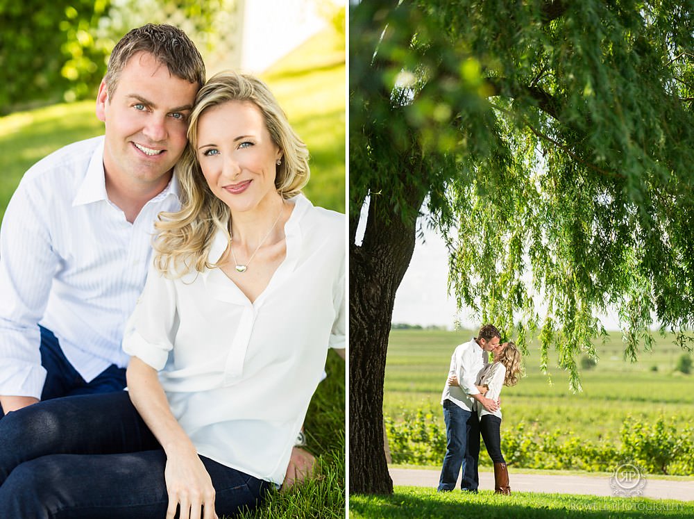 niagara pre-wedding engagement photos vineland estate winery