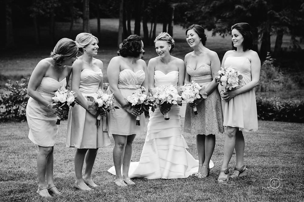 bridemaids photos by rowell photography