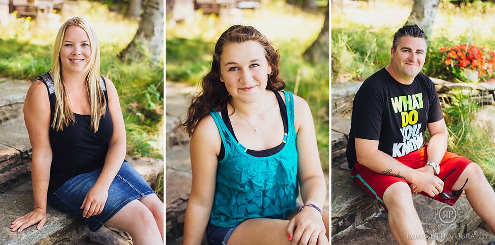 Muskoka family portraits in summer