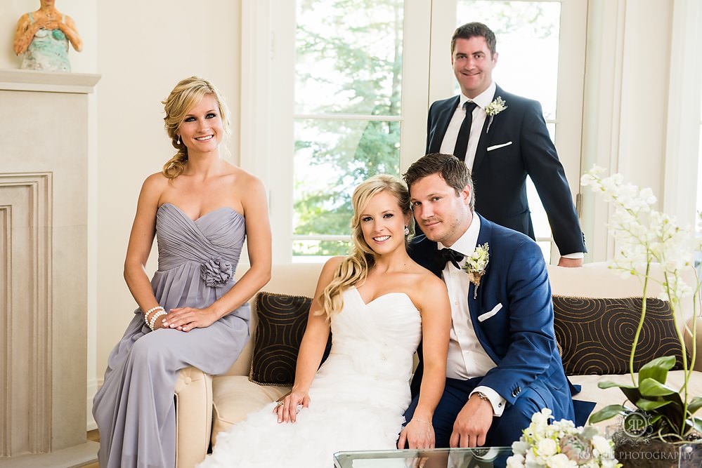 bridal party portraits canadian weddings