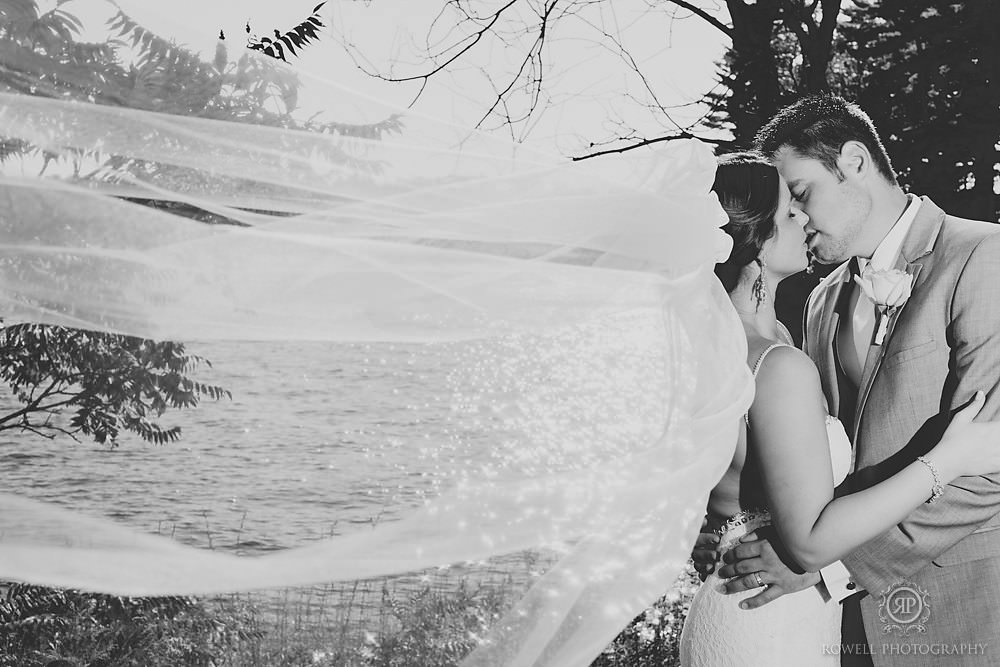 romantic muskoka wedding photography