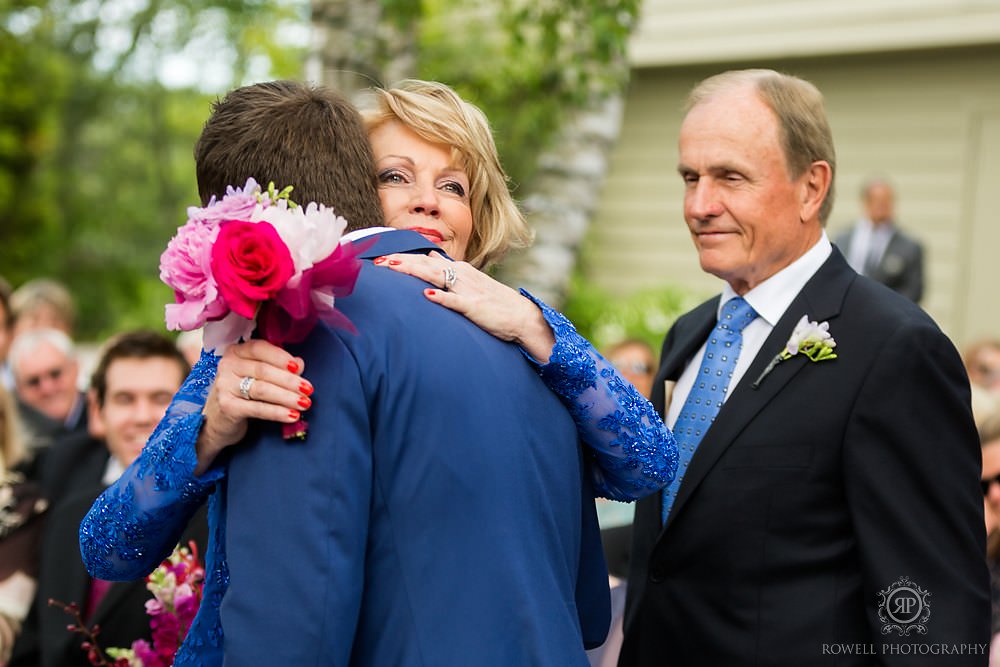 mother of the groom emotional moment