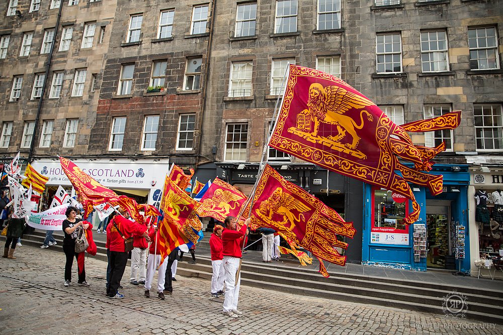 peaceful protest edinburgh scotland