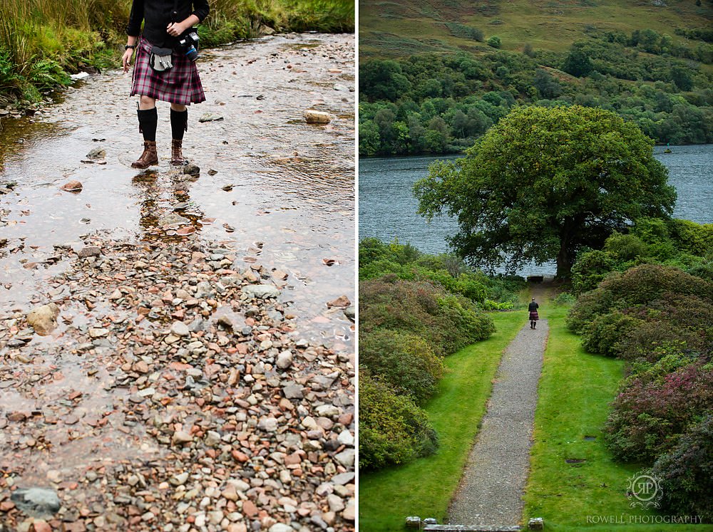 traveling scotland in a kilt