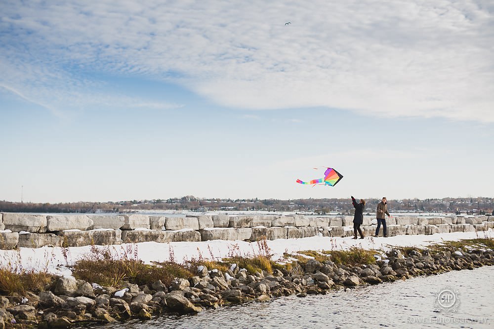 canadian pre-wedding engagement session