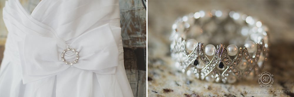 winter wedding details