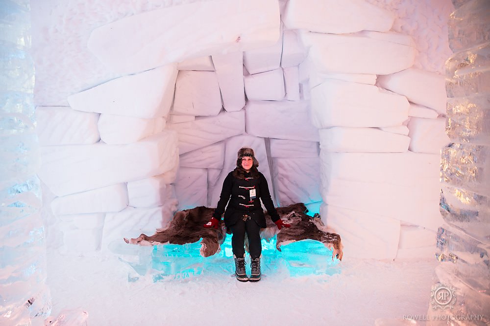 Hotel De Glace portrait photography