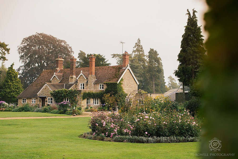 Houses on British Trust Castle Ashby