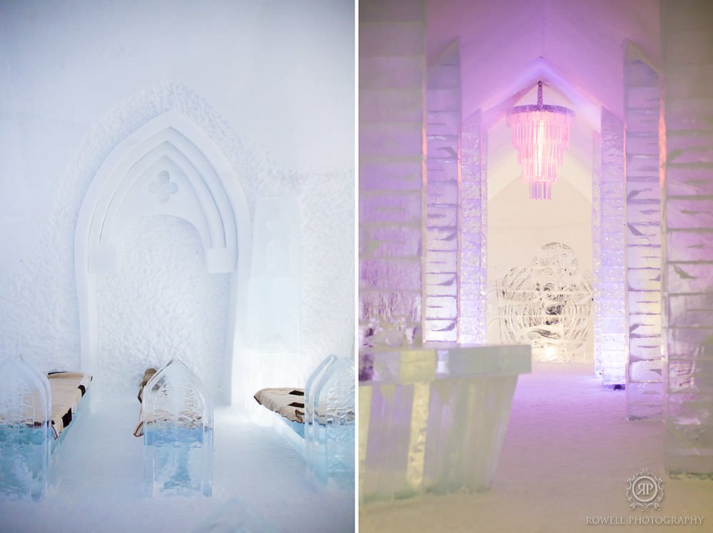 Ice Hotel Quebec City sculptures