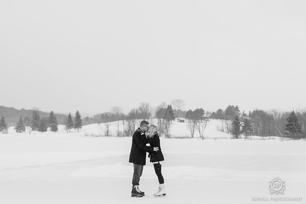 muskoka pre-wedding engagement photos 10