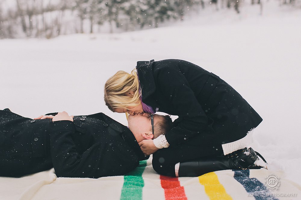 muskoka pre-wedding engagement photos 11