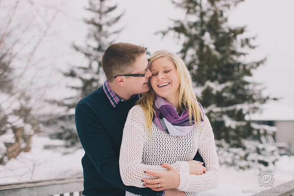 muskoka pre-wedding engagement photos 8