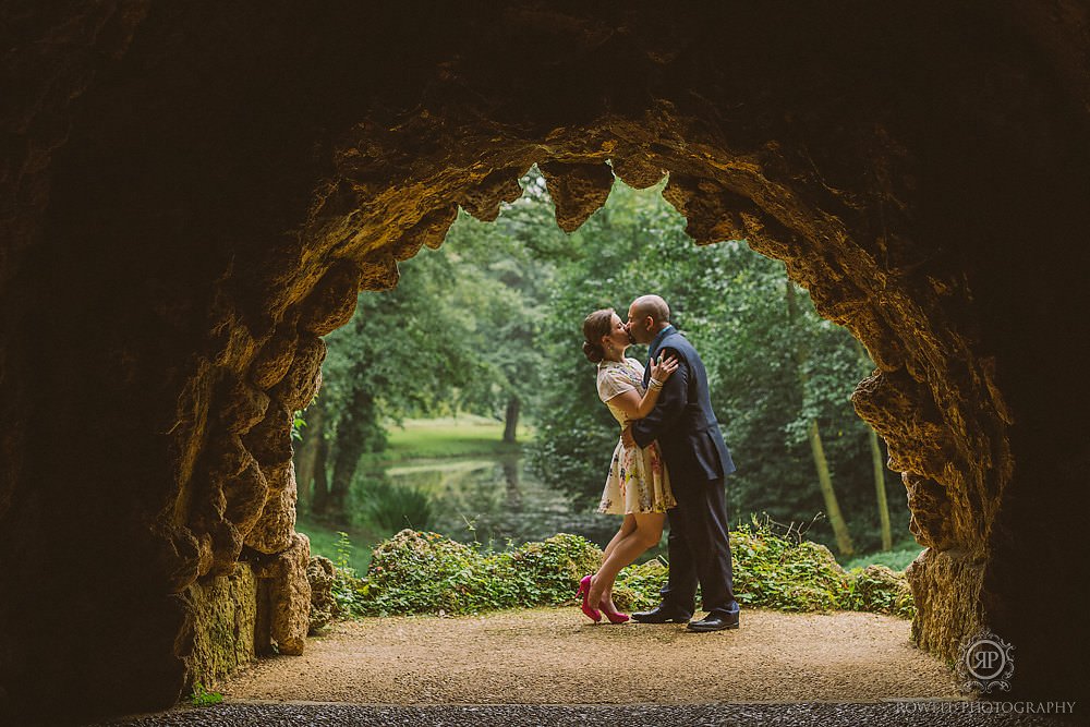 The Grotto Stowe House England couples photos