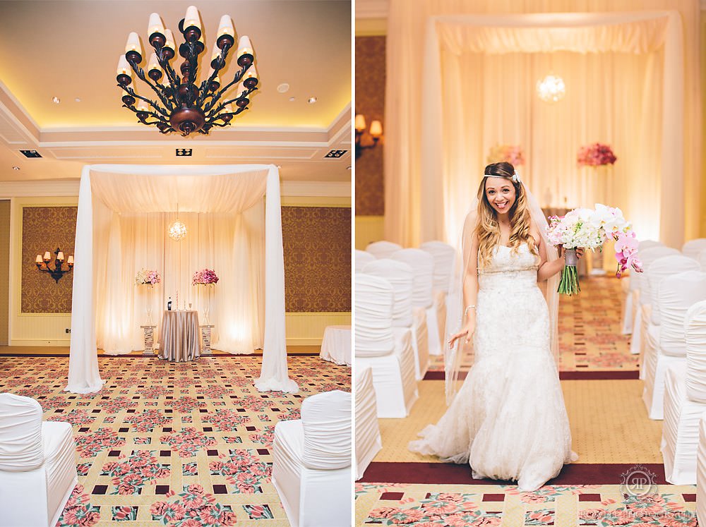 jewish wedding ceremony at the rosseau muskoka