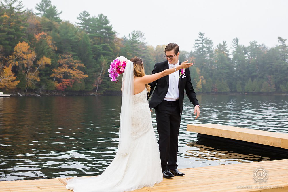 muskoka wedding moments