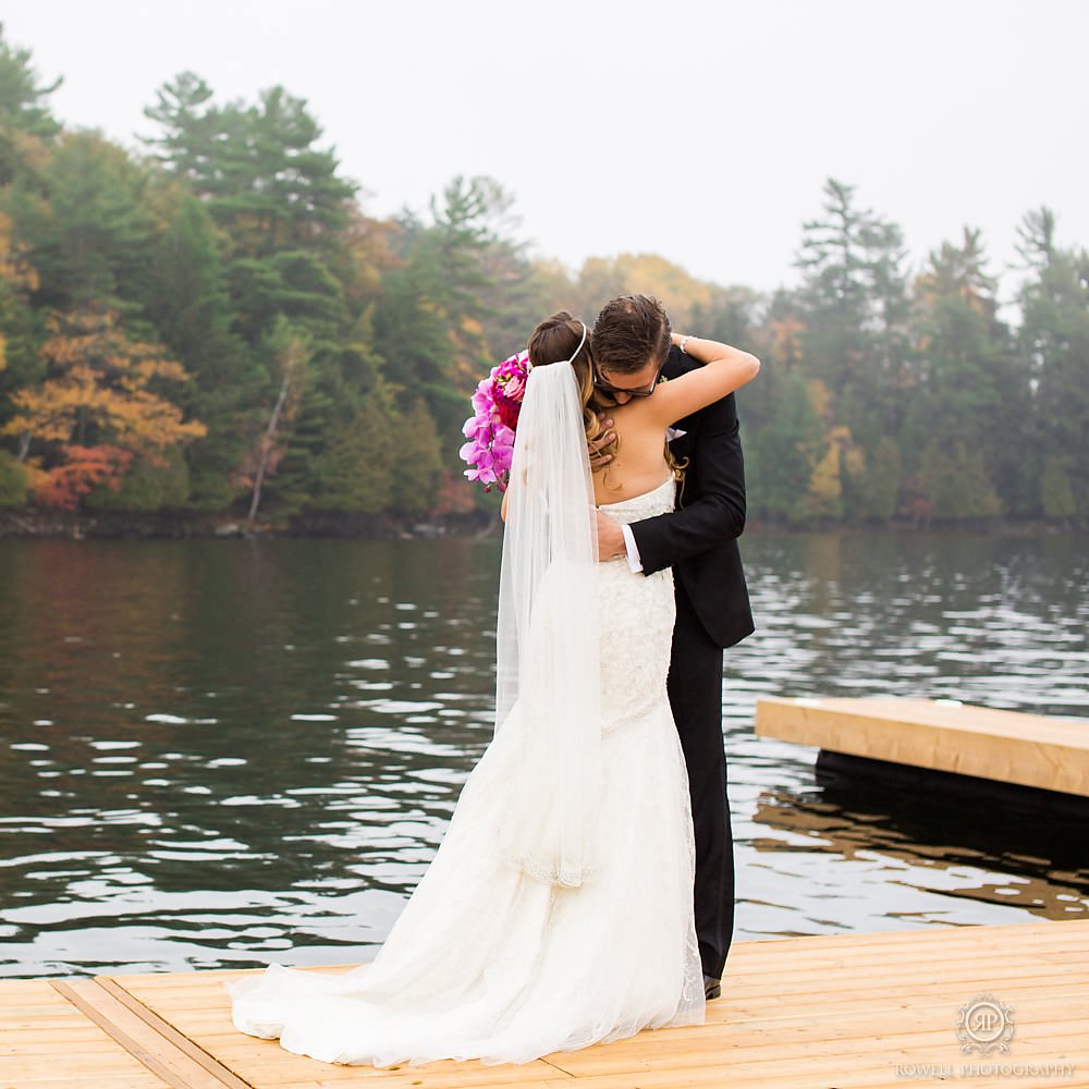 Muskoka weddings lake rosseau