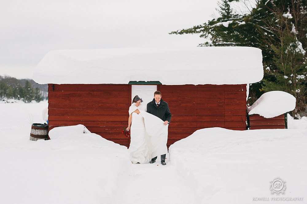 muskoka wedding portraits