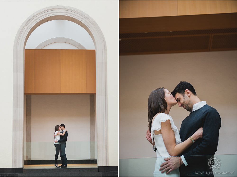 AGO toronto engagement session