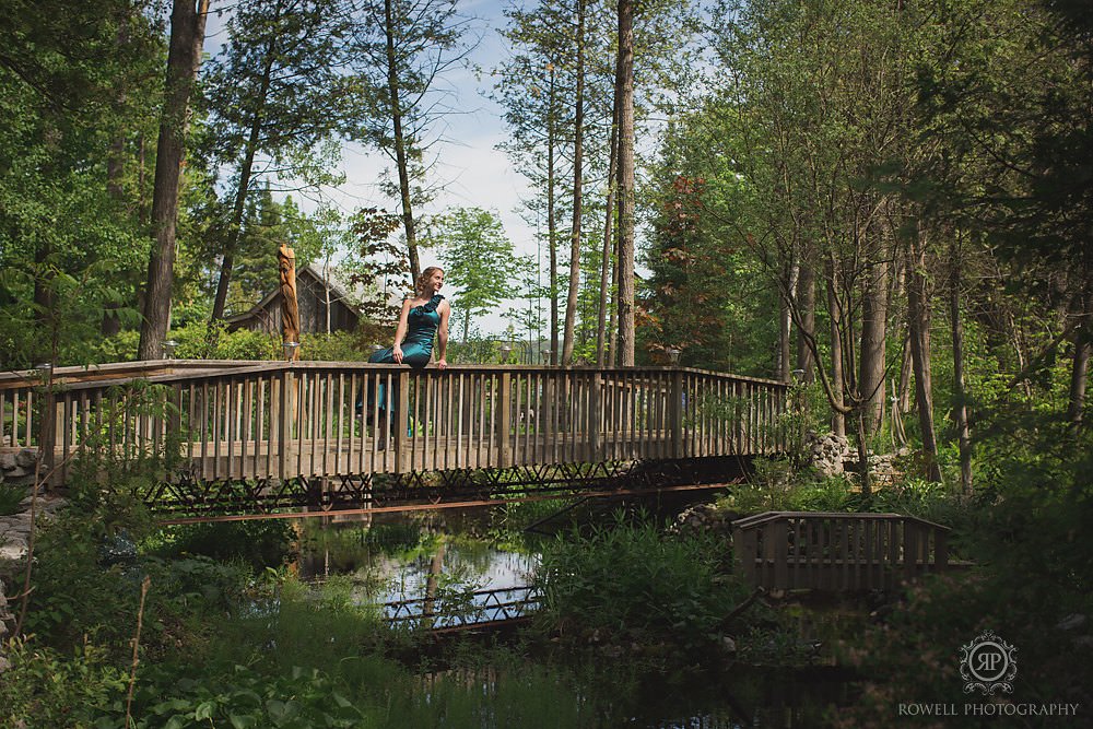 garden prom portraits hillsdale ontario