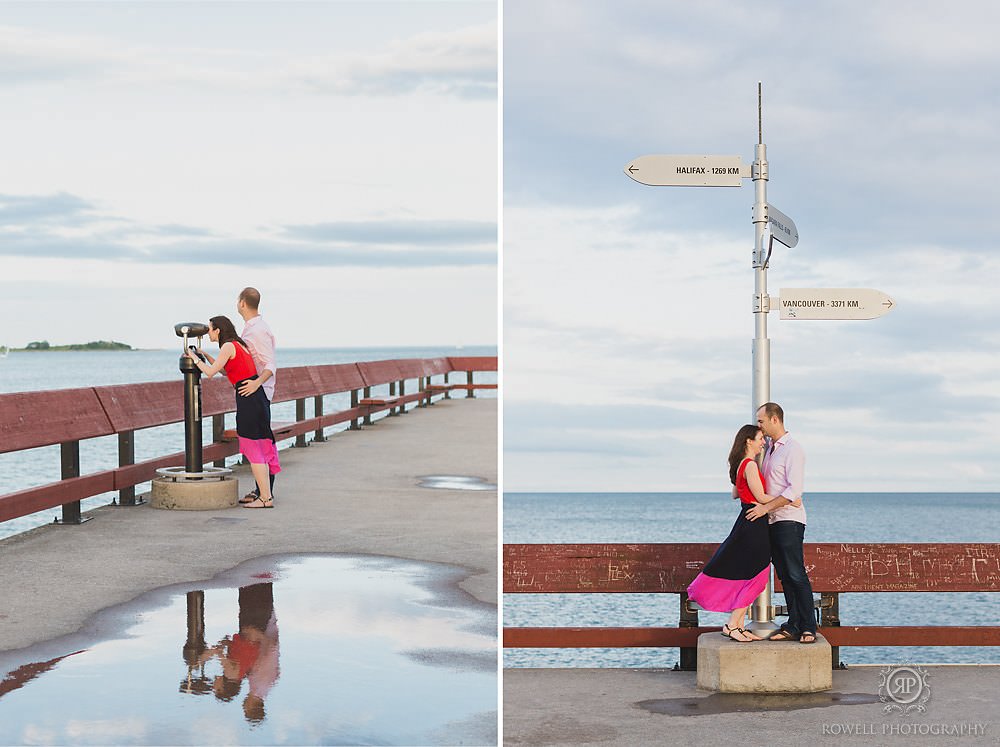 candid toronto engagement session