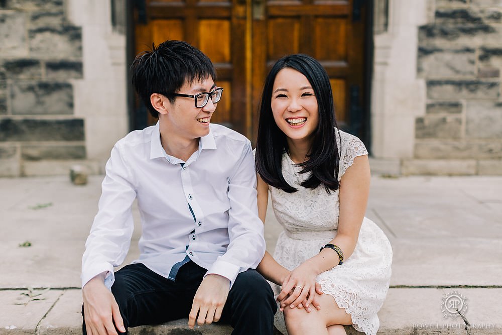 trintity college engagement photos toronto