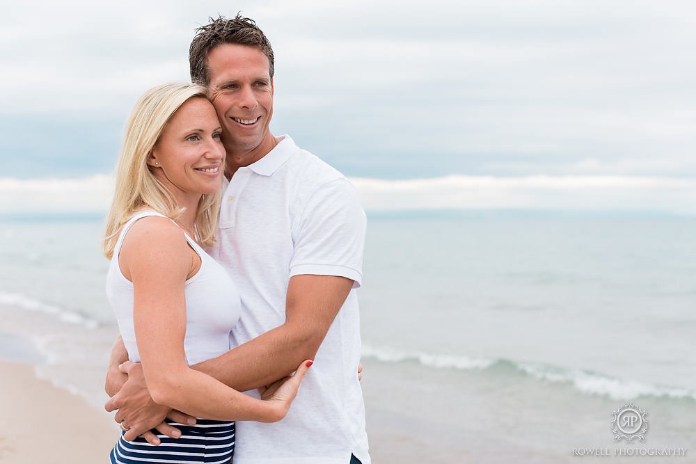 couples photography on wasaga beach