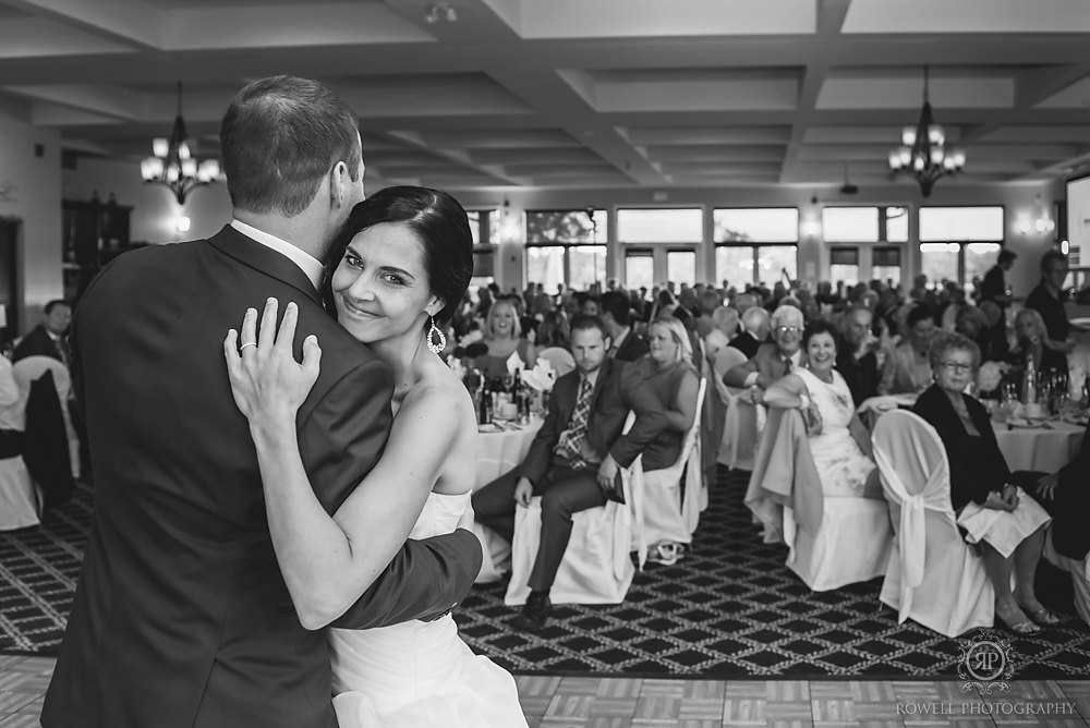 first dance tangle creek barrie ontario wedding