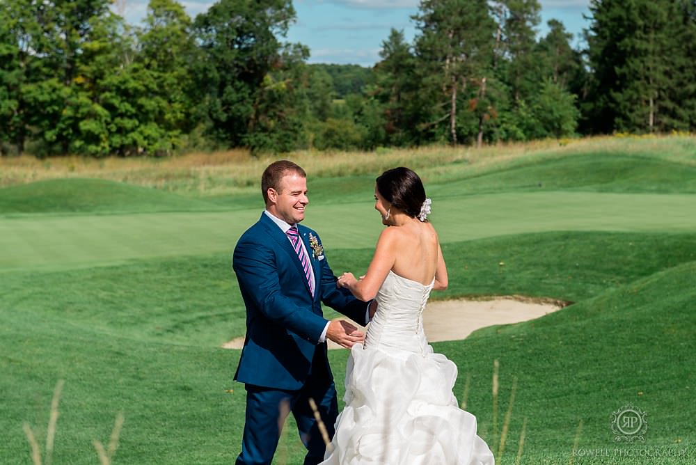 wedding reveal tangle creek ontario wedding