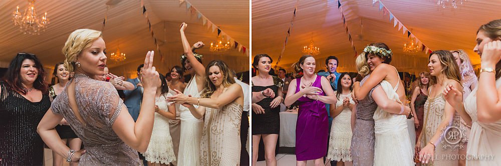 dancing reception muskoka weddings