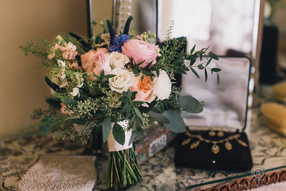 seasons in the country wedding bouquet