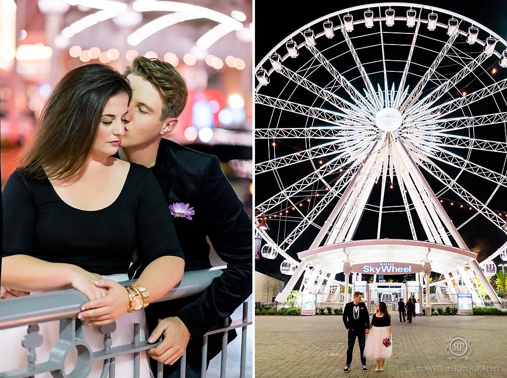 Niagara falls engagement session