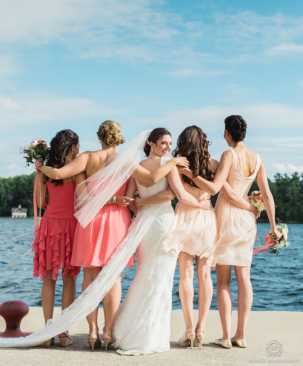 best muskoka bridemaids shot