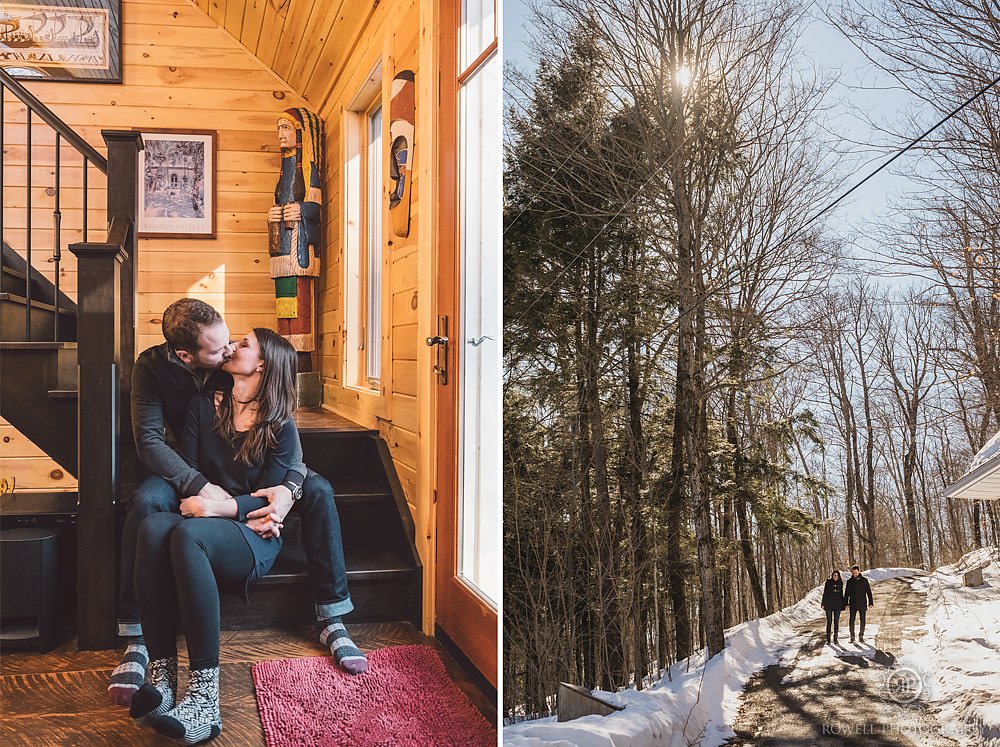 muskoka winter engagement session-2