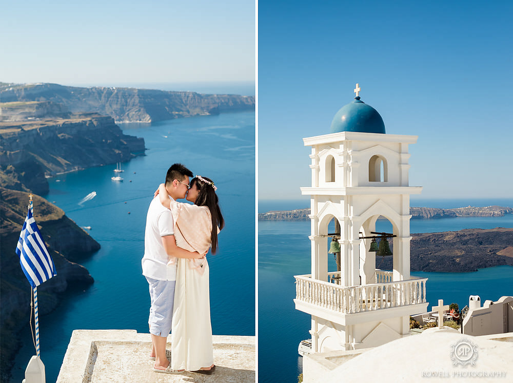 Santorini greece wedding photographer