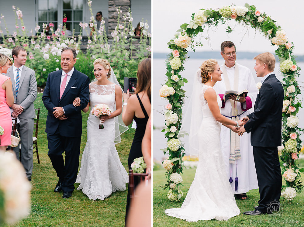 wedding ceremonies windermere house canada