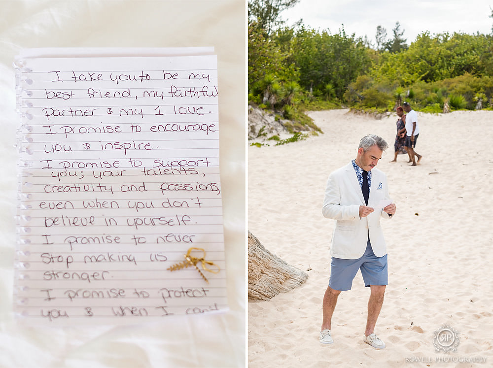 Bermuda wedding stonehole bay