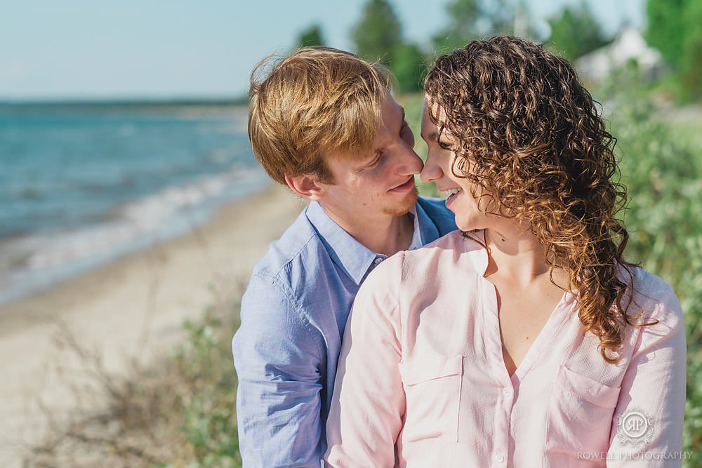 cute beach engagement photos