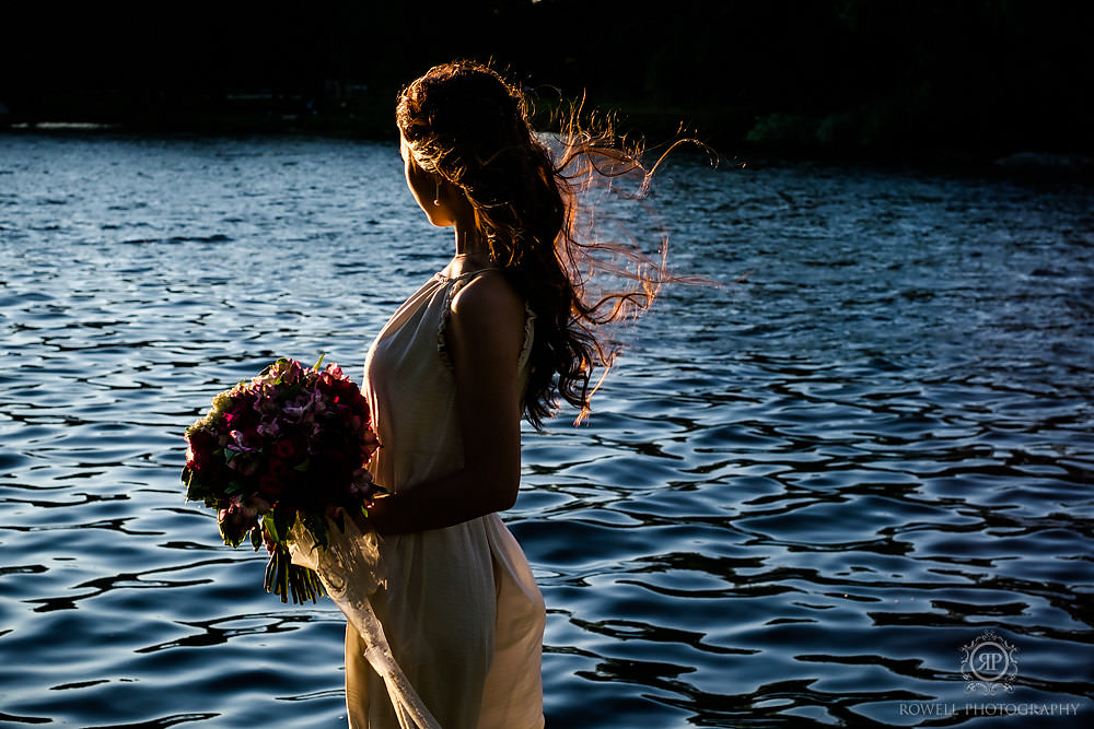 sunset pre-wedding photography