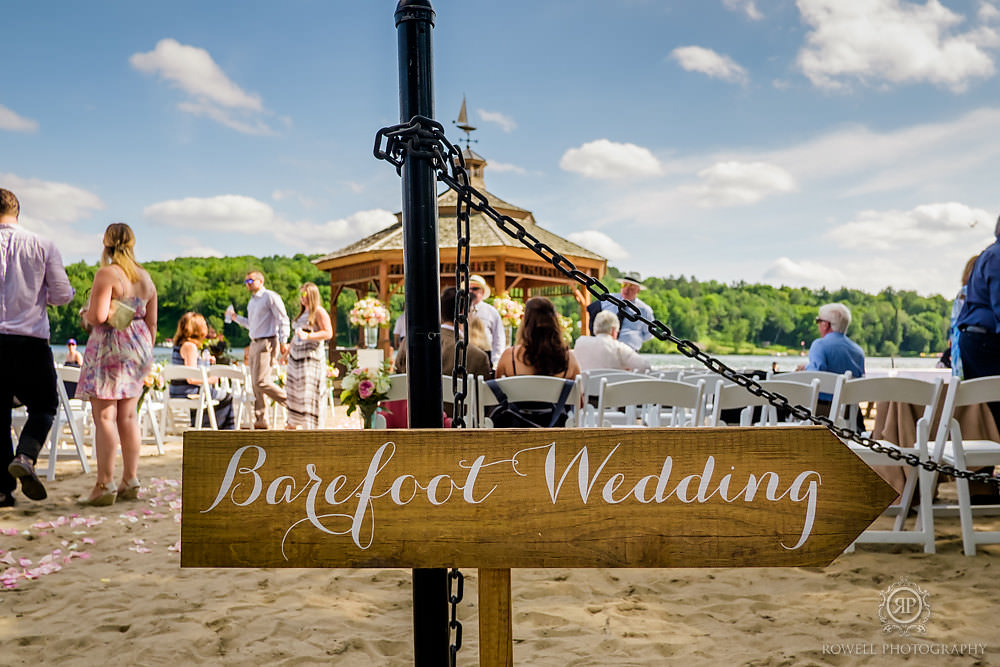 beach weddings at deerhurst resort